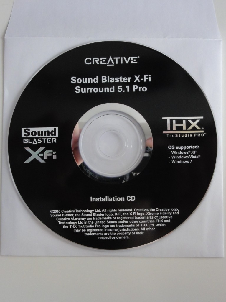 SB-XFI-SR51P cd