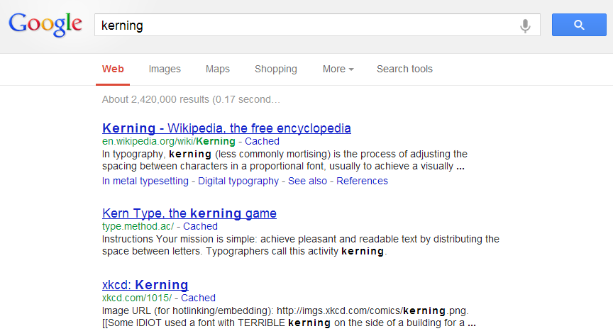 kerning - Google Search
