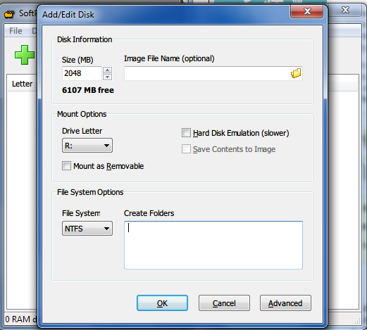 soft ramdisk soft ramdisk