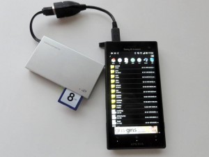 iBUFFALO  BSCR11U2BK with Android　by あずぺっく