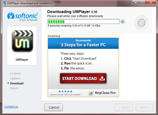 14 UMplayer installing