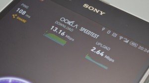 speed test of wimax 2+ nad11