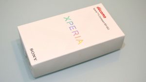 Xperia X Compact SO-02J Package